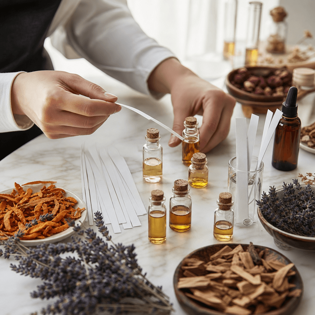 Creative fragrance team concept