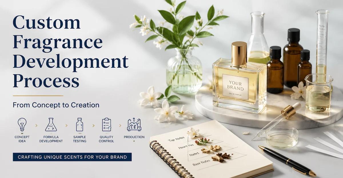 Custom Fragrance Development Process: From Concept to Commercial Production