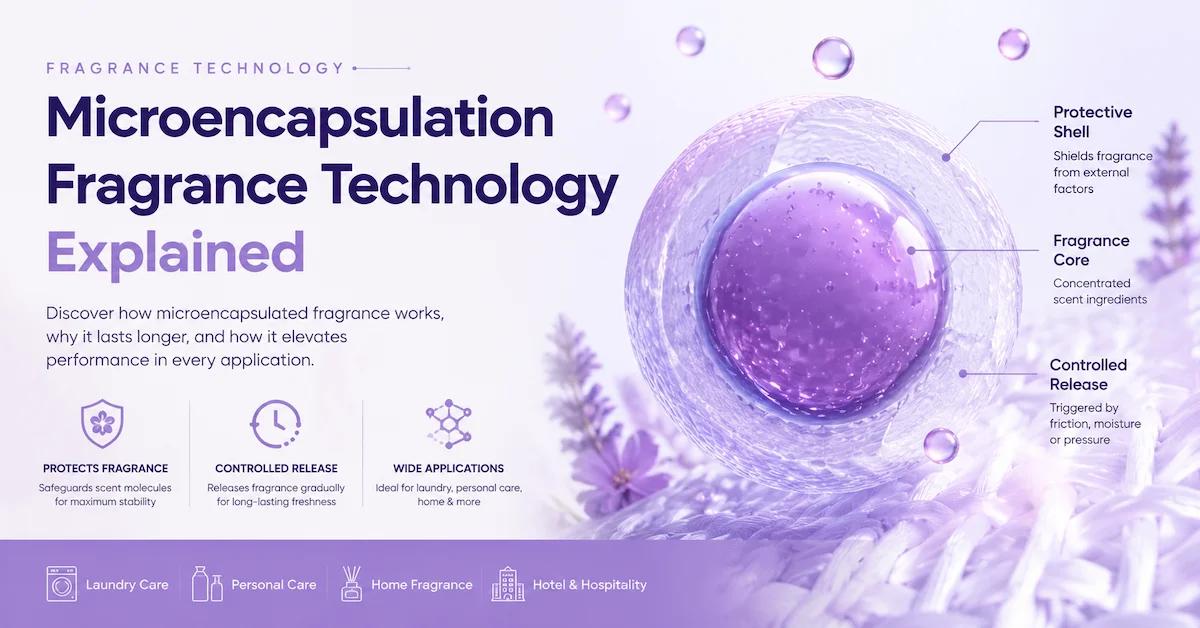 Microencapsulation Fragrance Technology Explained: How It Creates Long-lasting Scents