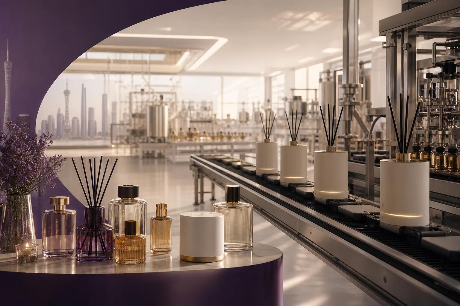 Pureln scent diffuser and fragrance oil manufacturing facility