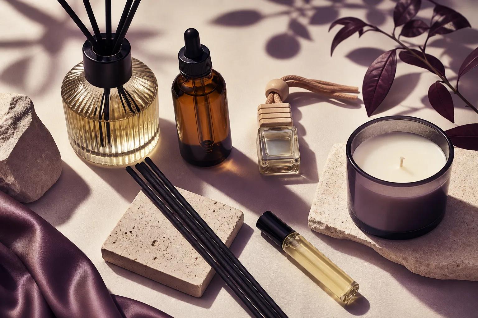 Private label fragrance product range